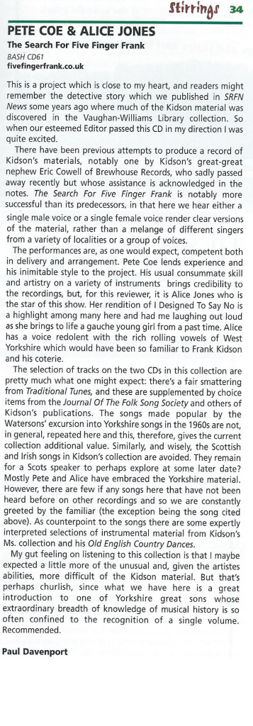 Review from Stirrings Magazine by Paul Davenport