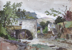 Frank Kidson Watercolour 1